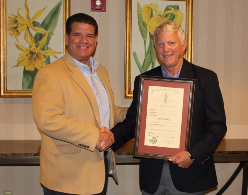 Attorney Jack L. Walkey Has Received the Grand Marquis de Lafayette Award Attorney Jack L. Walkey Has Received the Grand Marquis de Lafayette Award